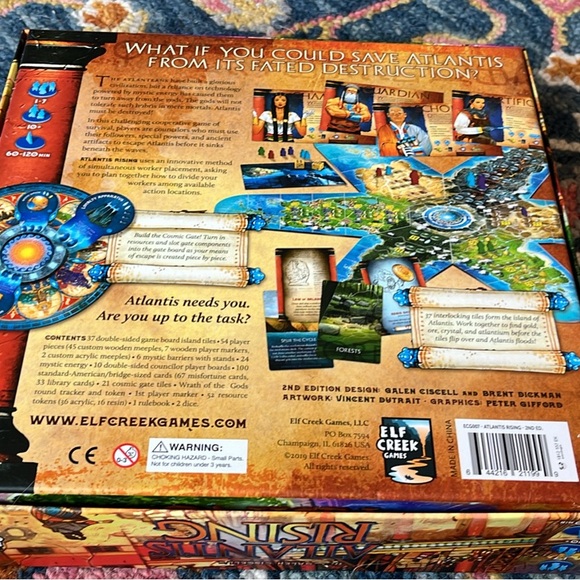 Last Call!! Atlantis Rising Board Game - Picture 3 of 4